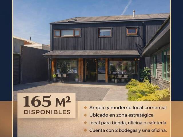 #70 - LOCAL COMERCIAL calle manzanal 165mt2 para Arriendo en Puerto Varas - X